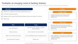 Neobanks An Emerging Trend Banking Smartphone Banking For Transferring Funds Digitally Fin SS V