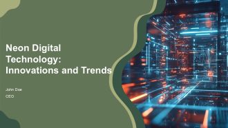 Neon Digital Technology Innovations And Trends PPT Summary AT
