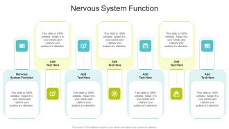 Nervous System Function In Powerpoint And Google Slides Cpb