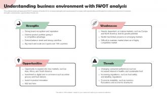Nestle Company Overview Understanding Business Environment With SWOT Analysis Strategy SS V