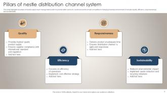 Nestle Distribution Channel Powerpoint Ppt Template Bundles Template Ideas