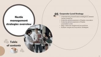 Nestle Management Strategies Overview Powerpoint Presentation Slides Strategy CD V Editable Ideas