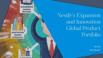 Nestles Expansion And Innovation Global Product Portfolio PPT Mockup AT