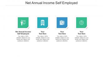 Net annual income self employed ppt powerpoint presentation pictures model cpb