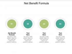 Net benefit formula ppt powerpoint presentation outline pictures cpb