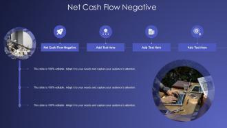 Net Cash Flow Negative In Powerpoint And Google Slides Cpb