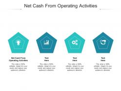 Net cash from operating activities ppt powerpoint presentation portfolio vector cpb