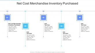 Net Cost Merchandise Inventory Purchased In Powerpoint And Google Slides Cpb