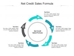Net credit sales formula ppt powerpoint presentation summary shapes cpb
