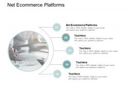 Net ecommerce platforms ppt powerpoint presentation styles icon cpb