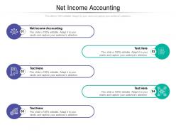 Net income accounting ppt powerpoint presentation infographic template portfolio cpb