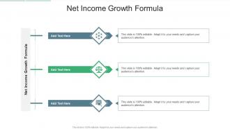 Net Income Growth Formula In Powerpoint And Google Slides Cpb