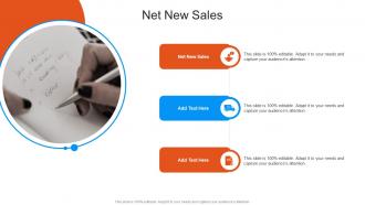 Net New Sales In Powerpoint And Google Slides Cpb