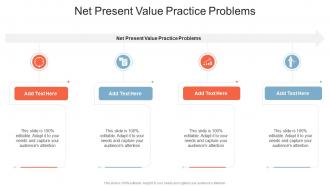 Net Present Value Practice Problems In Powerpoint And Google Slides Cpb