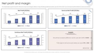 Net Profit And Margin Software Products And Services Company Profile Ppt Slides Infographic Template
