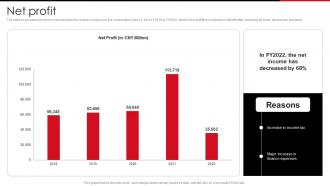 Net Profit Ppt Infographics Huawei Company Profile CP SS