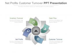 Net profits customer turnover ppt presentation