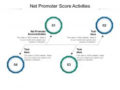 Net promoter score activities ppt powerpoint presentation professional influencers cpb