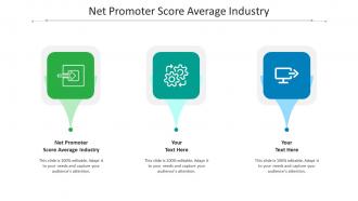 Net promoter score average industry ppt powerpoint presentation portfolio ideas cpb
