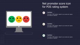 Net Promoter Score Icon For POS Rating System