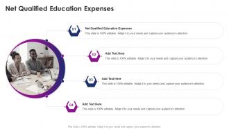 Net Qualified Education Expenses In Powerpoint And Google Slides Cpb