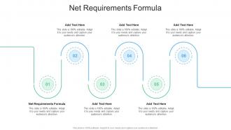 Net Requirements Formula In Powerpoint And Google Slides Cpb