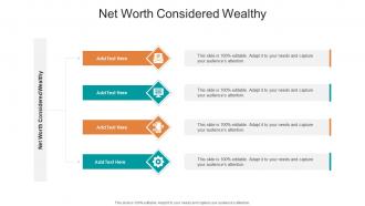 Net Worth Considered Wealthy In Powerpoint And Google Slides Cpb