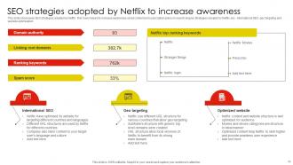Netflix Email And Content Marketing Strategy For Customer Awareness Strategy CD V Multipurpose Unique