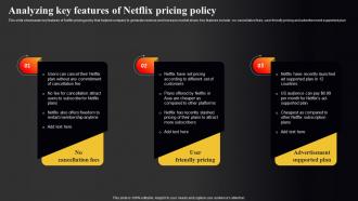 Netflix Marketing Strategy Analyzing Key Features Of Netflix Pricing Policy Strategy SS V