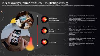 Netflix Marketing Strategy Key Takeaways From Netflix Email Marketing Strategy SS V