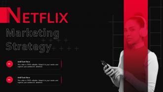 Netflix Marketing Strategy Ppt PowerPoint Presentation file sample