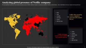 Netflix Marketing Strategy To Improve Online Presence Strategy CD V Designed Images