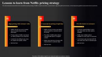 Netflix Marketing Strategy To Improve Online Presence Strategy CD V Image Best