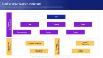 Netflix Organization Structure Video Streaming Platform Company Profile Cp Cd V
