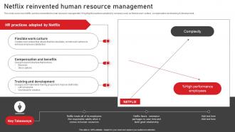 Netflix Reinvented Human Resource Management