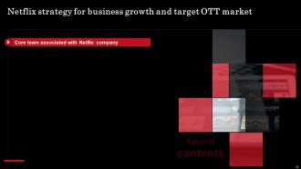 Netflix Strategy For Business Growth And Target OTT Market Strategy CD Template Images