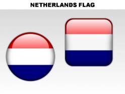 Netherlands country powerpoint flags