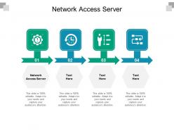 Network access server ppt powerpoint presentation model shapes cpb