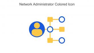 Network Administrator Colored Icon In Powerpoint Pptx Png And Editable Eps Format