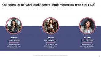 Network Architecture Proposal Powerpoint Presentation Slides Engaging Designed