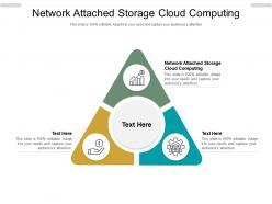 Network attached storage cloud computing ppt powerpoint presentation portfolio guide cpb