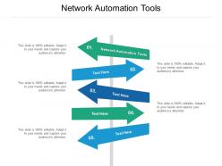 Network automation tools ppt powerpoint presentation portfolio file formats cpb