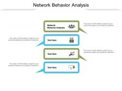 Network behavior analysis ppt powerpoint presentation outline grid cpb