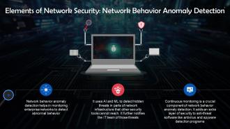 Network Behavior Anomaly Detection As An Element Of Network Security Training Ppt
