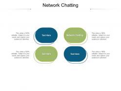 Network chatting ppt powerpoint presentation file vector cpb