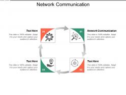 Network communication ppt powerpoint presentation pictures template cpb