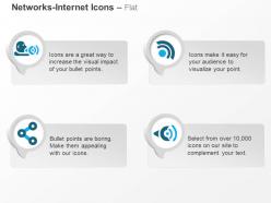 Network communication wifi data transfer ppt icons graphics