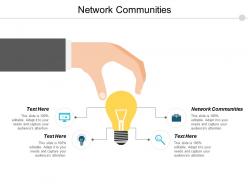 Network communities ppt powerpoint presentation icon professional cpb