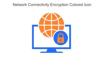 Network Connectivity Encryption Colored Icon In Powerpoint Pptx Png And Editable Eps Format
