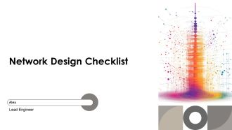 Network Design Checklist PPT Structure ACP